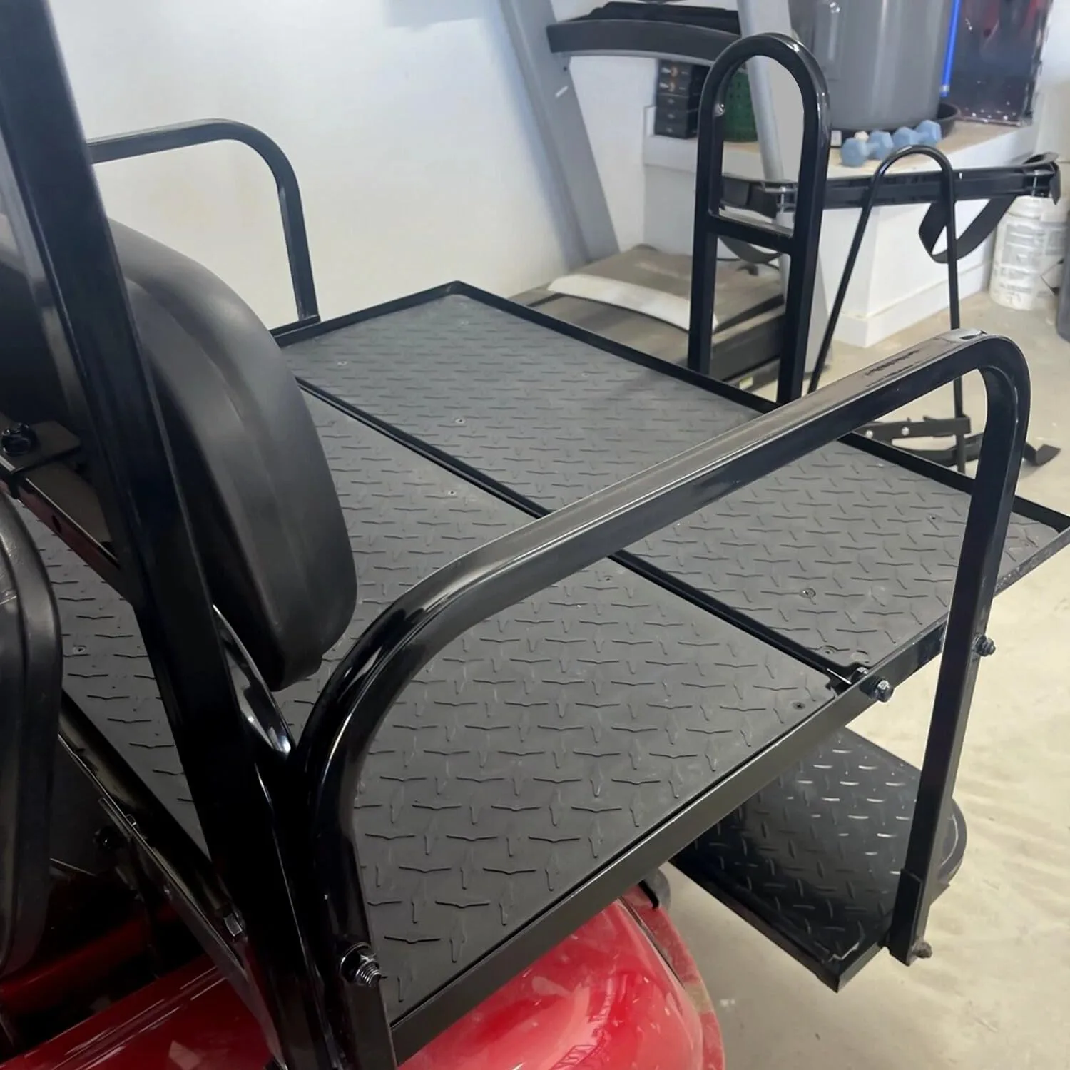 Rear Flip Seat with Grab Bar for E-Z-GO TXT 1994-2013 image 2