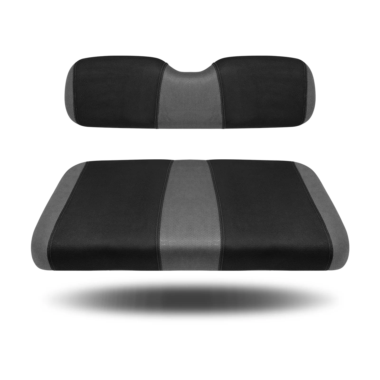 YUWEIDG0769 Gray Front Seat Covers for E-Z-GO TXT/RXV