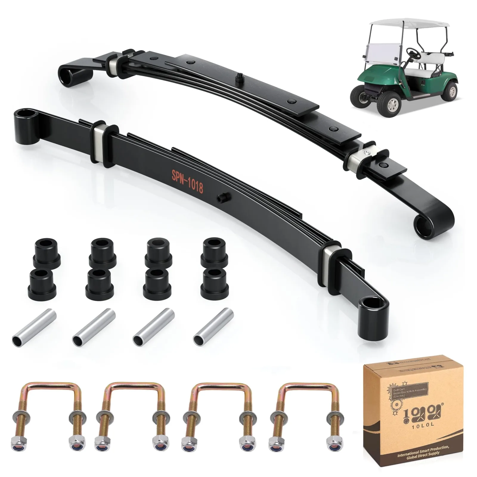 10L0L Rear Leaf Spring Kit for E-Z-GO TXT 1995-2013