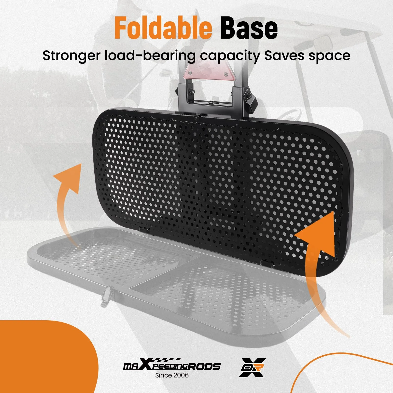 maXpeedingrods AH26DR Golf Cart Rear Seat Bag Holder image 4