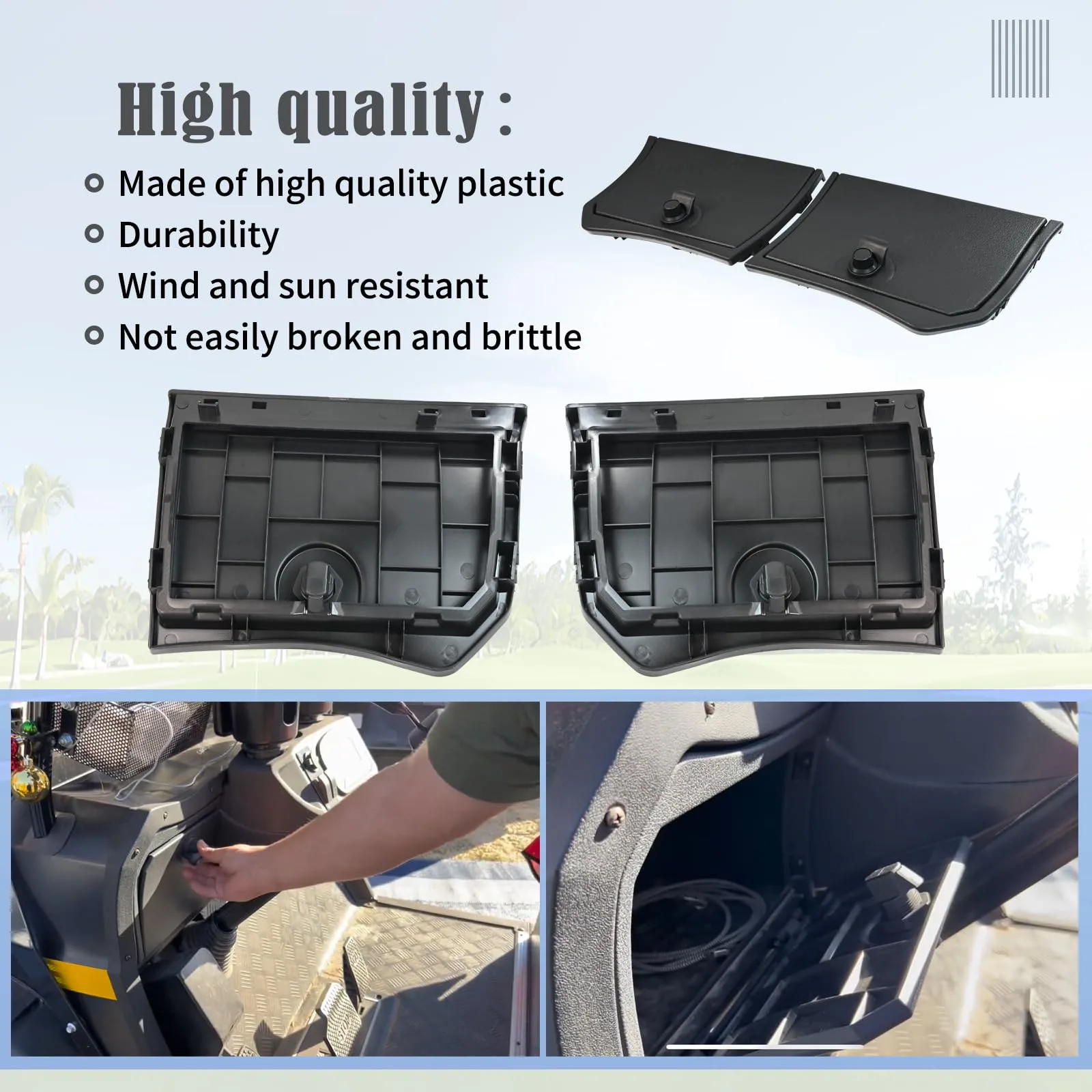 XQK Glove Box Door Kit for Kandi Kruiser Golf Carts image 4