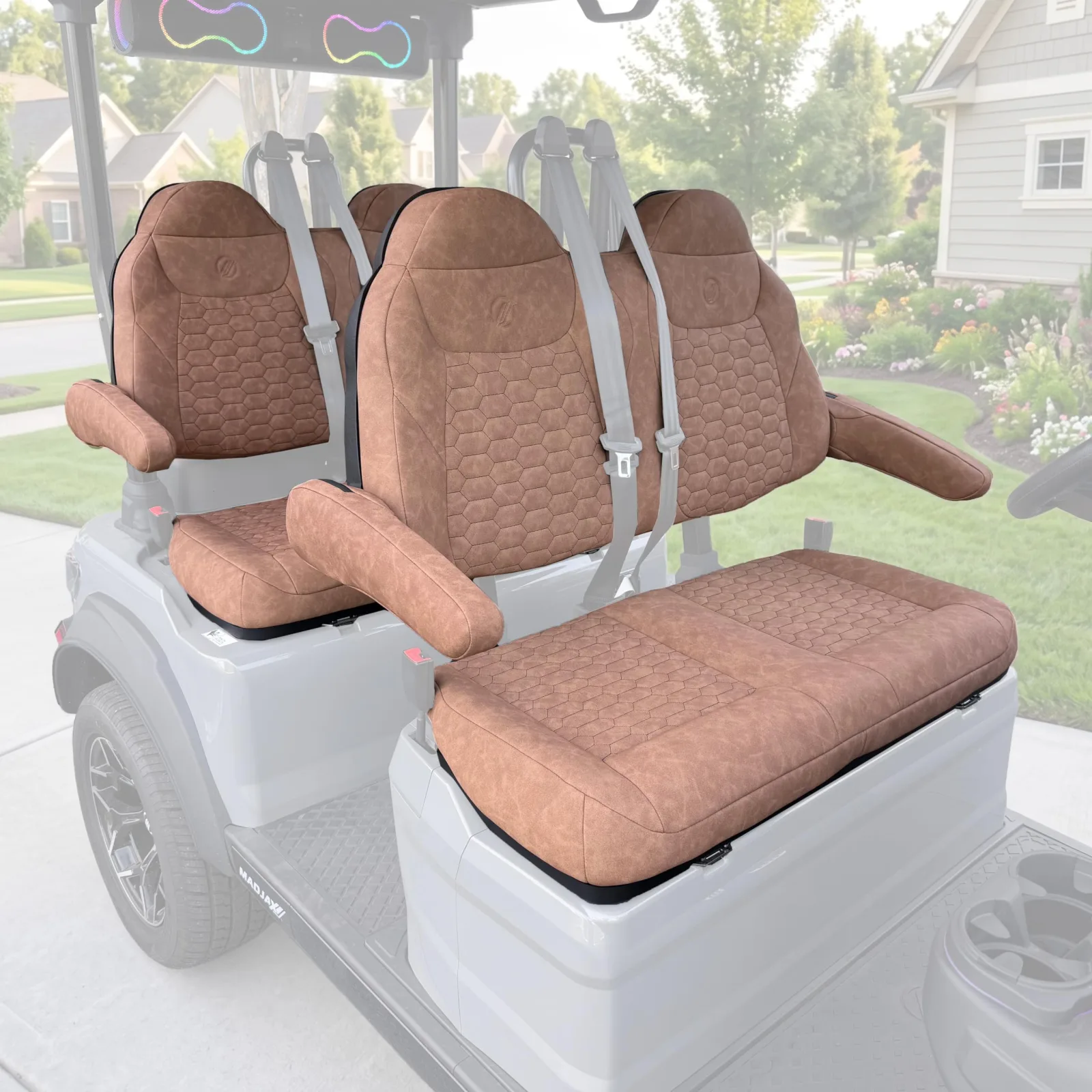 MadJax 10-711 Brown Seat Cushion Set for Ascent image 2