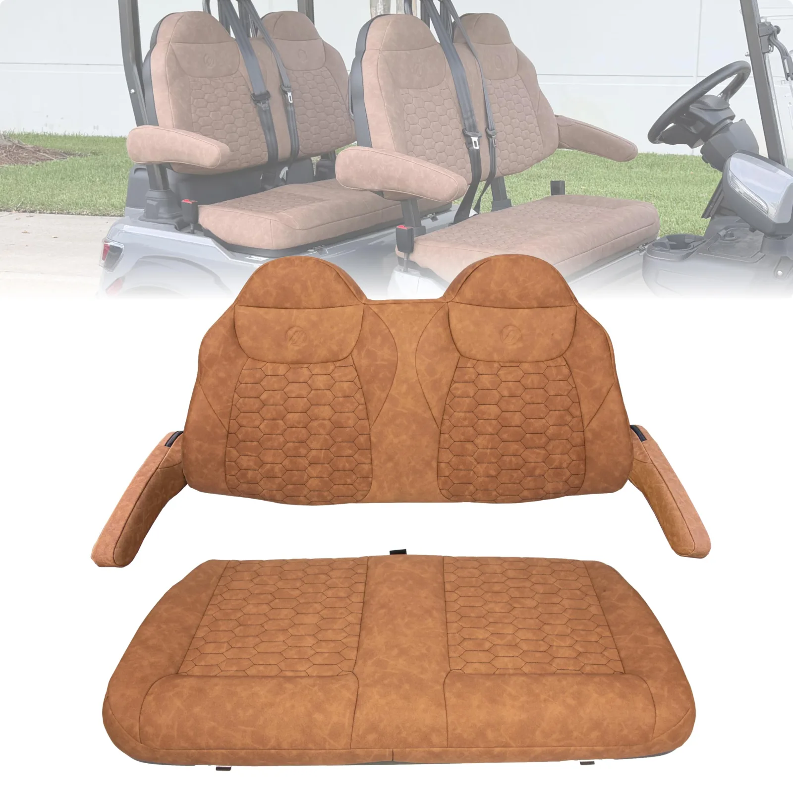 MadJax 10-711 Brown Seat Cushion Set for Ascent