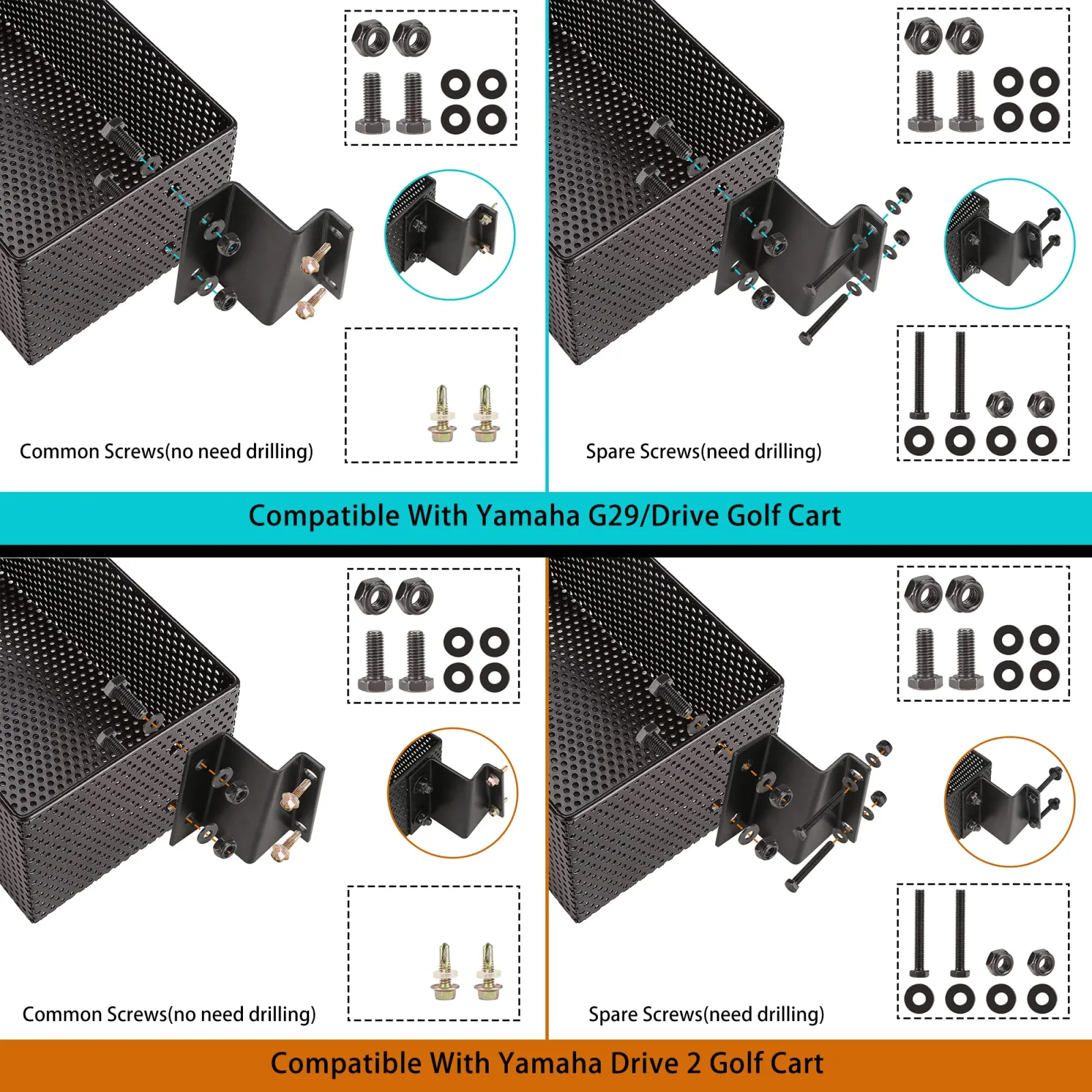 10L0L Front Basket for Yamaha G29, Drive and Drive 2 image 4