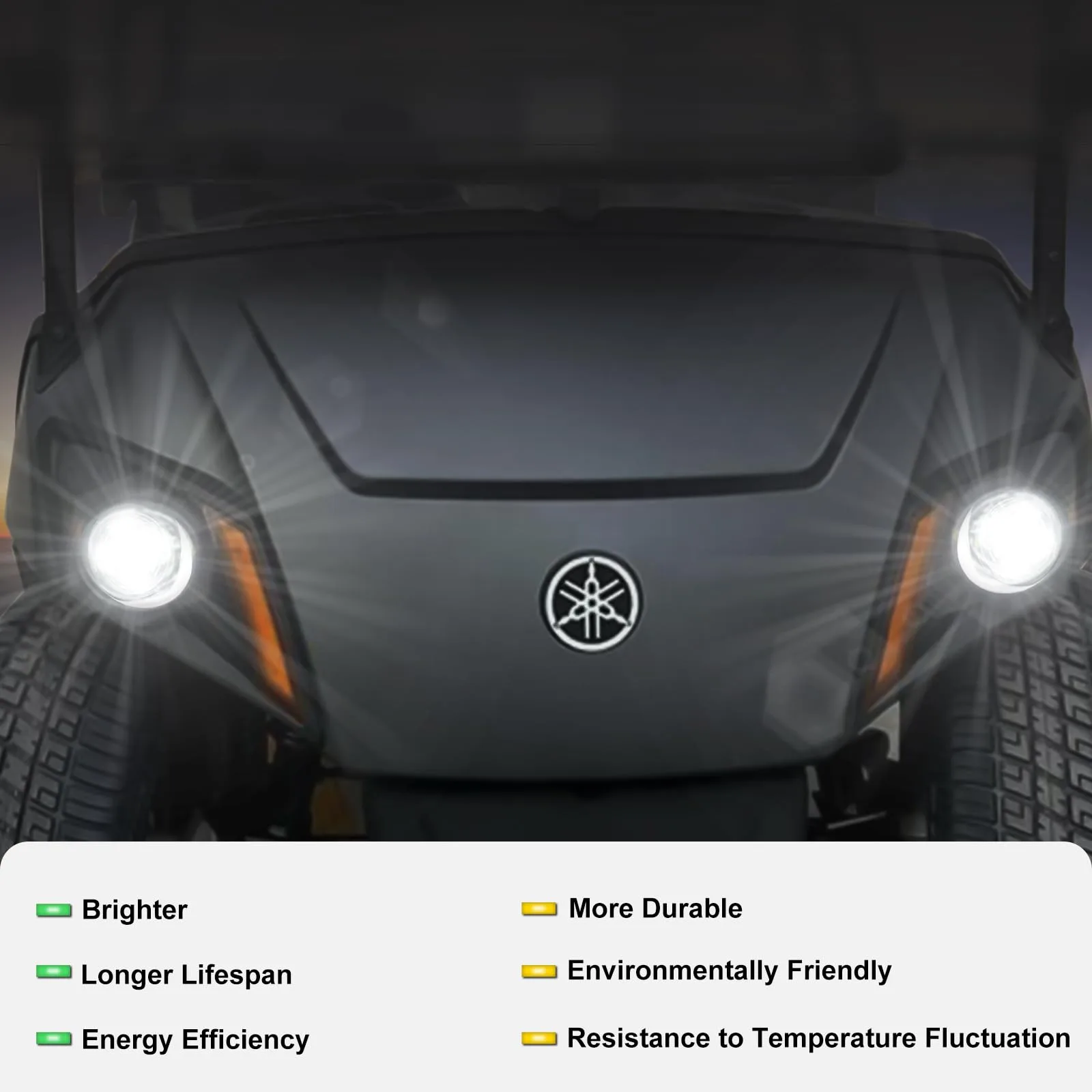 HHLZM LED Light Kit for 2017-2023 Yamaha Drive 2 image 2