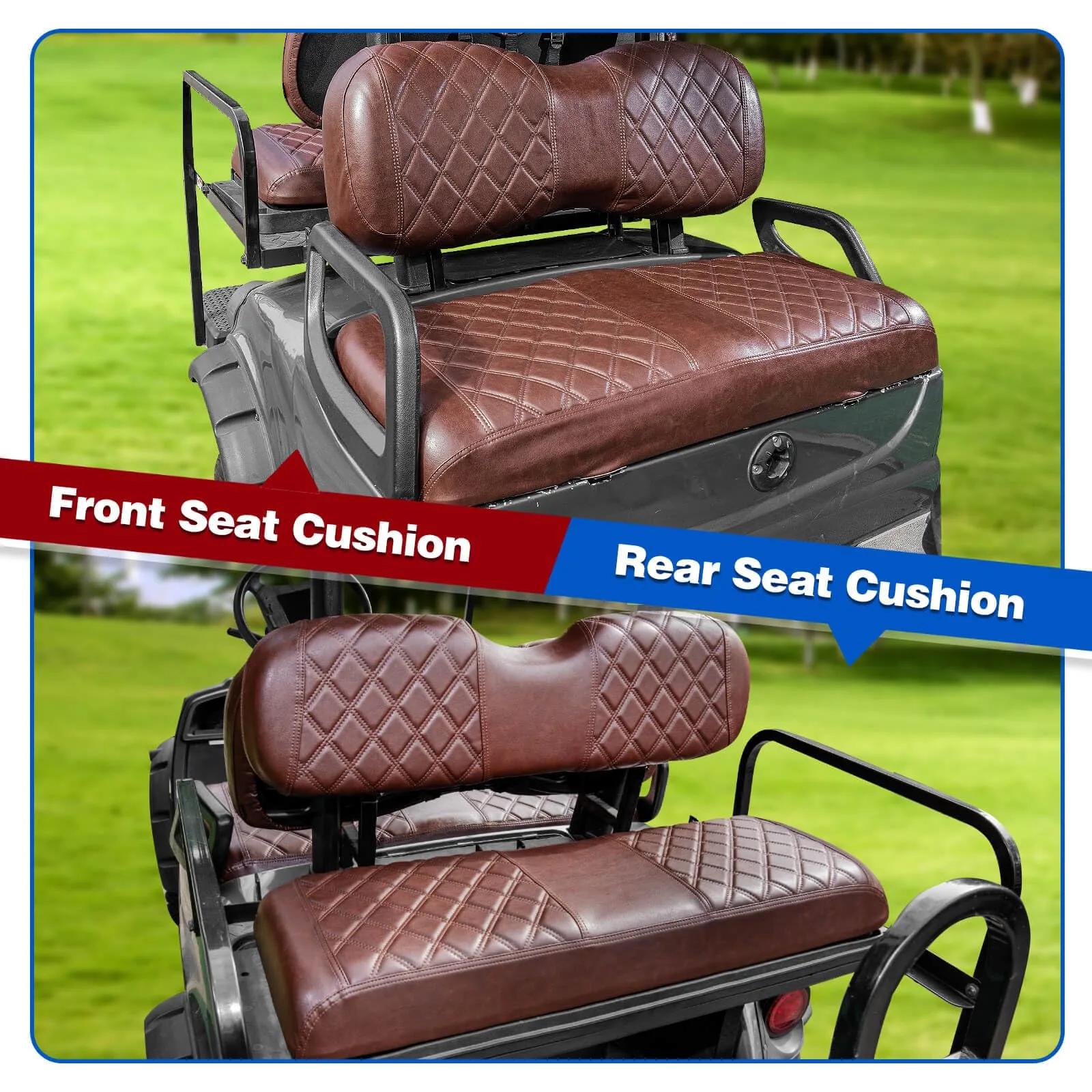 NOKINS Yamaha G29/Drive2 Seat Covers NKS4R10019-8438 image 4