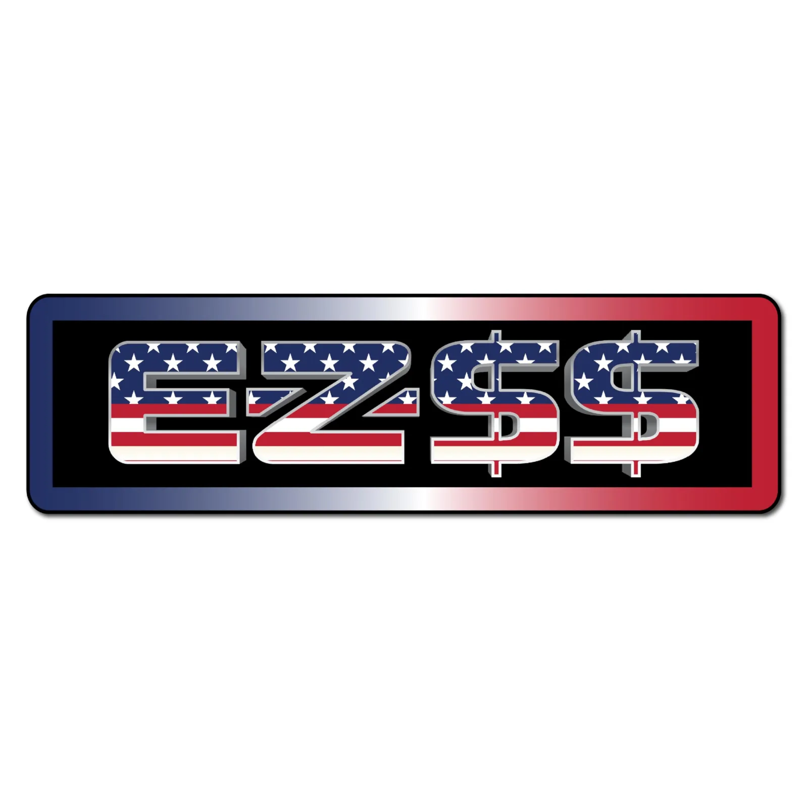 Gimme Golf USA American Flag Name Plate for E-Z-GO TXT