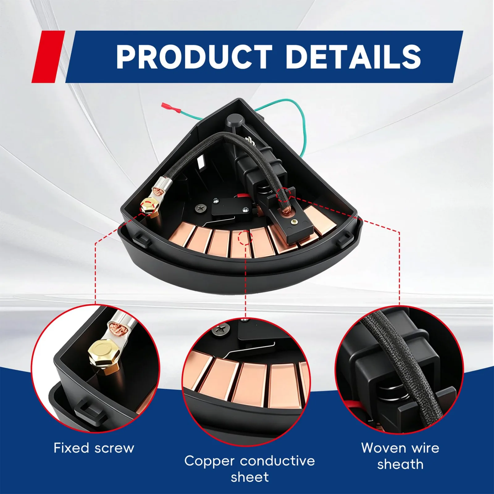waltyotur WAUSF8-031565 48V V-Glide Wiper Switch for Club Car DS image 2