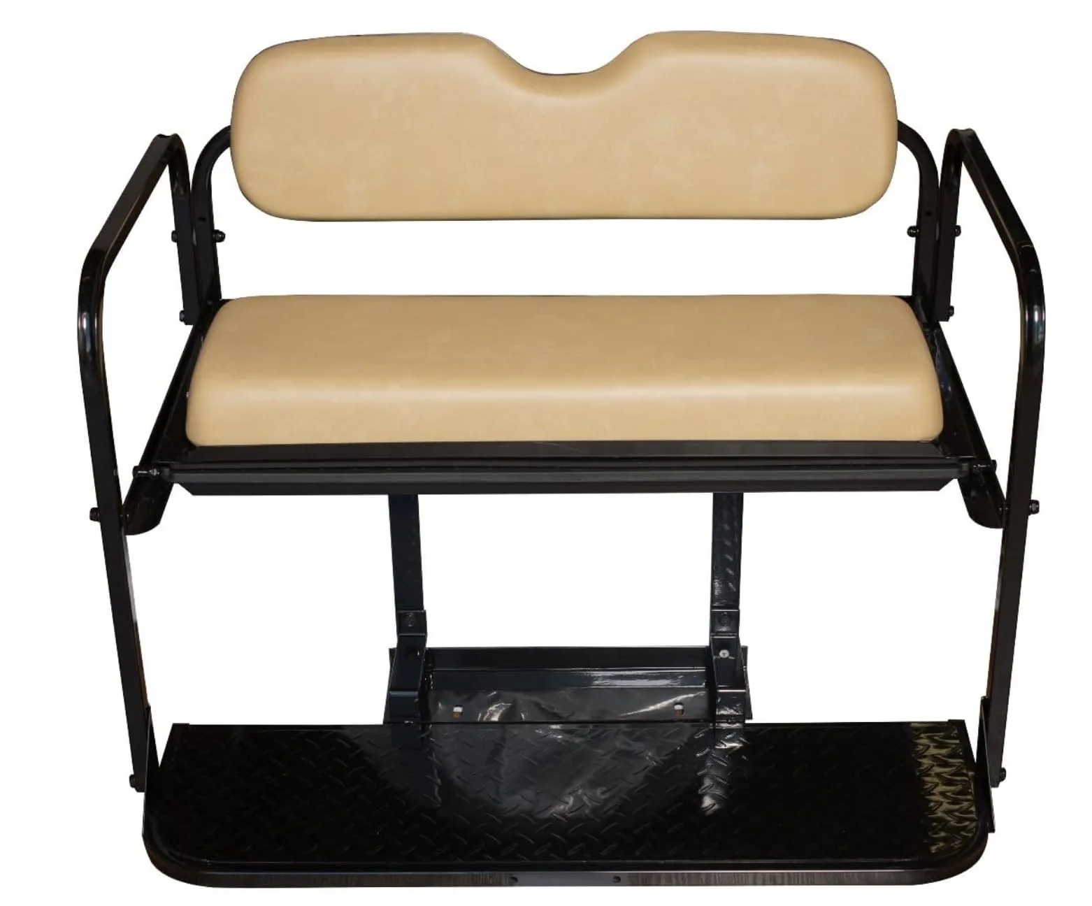 LUXCART Rear Flip Seat Kit for E-Z-GO TXT, Tan image 4