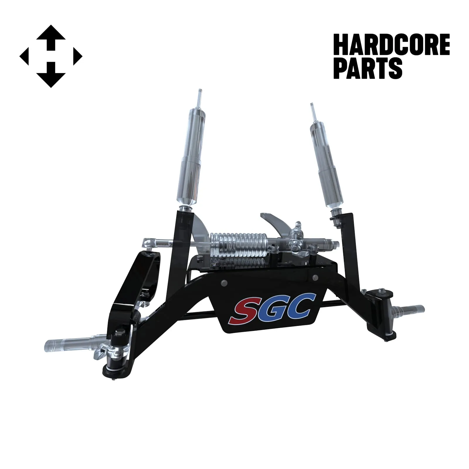 Hardcore Parts 6-Inch Lift Kit for E-Z-GO TXT Electric image 2