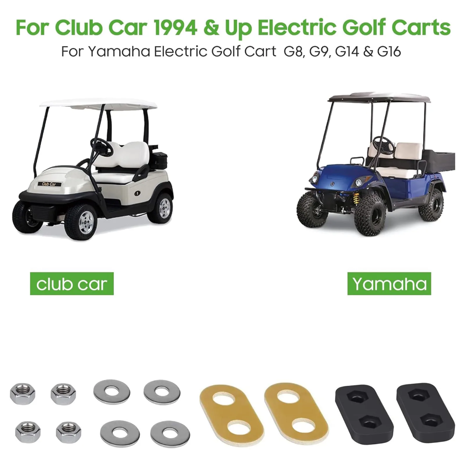 10L0L Golf Cart Motor Brush Shim Kit for Club Car and Yamaha image 3
