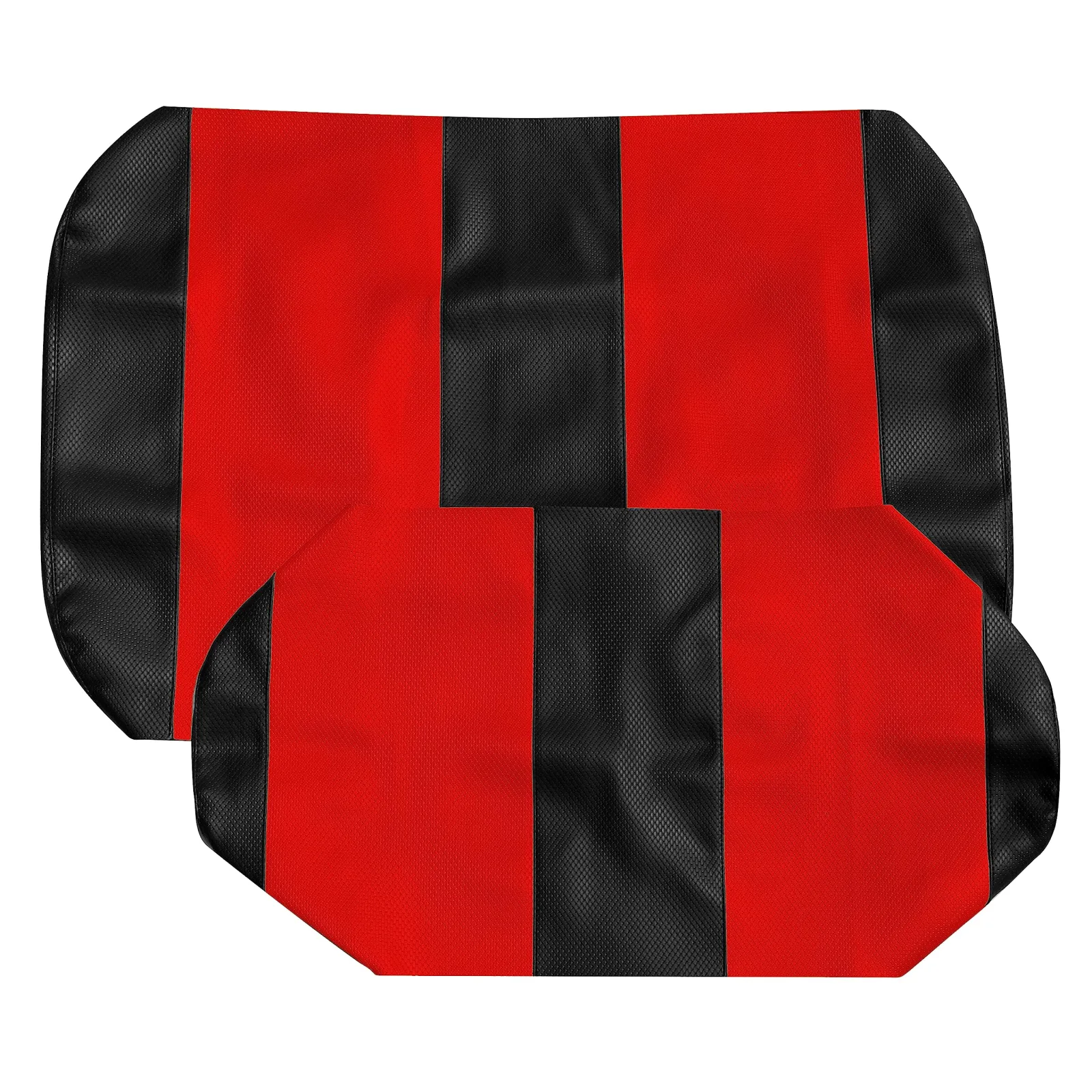 Club Car Precedent Black & Red Golf Cart Seat Covers image 4