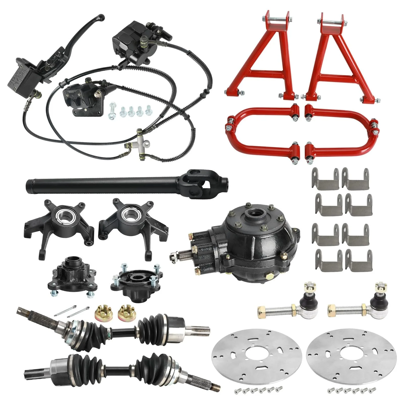 Waverleyatv K241K244 Rear Drive CV Axle & Swing Arm Kit image 2