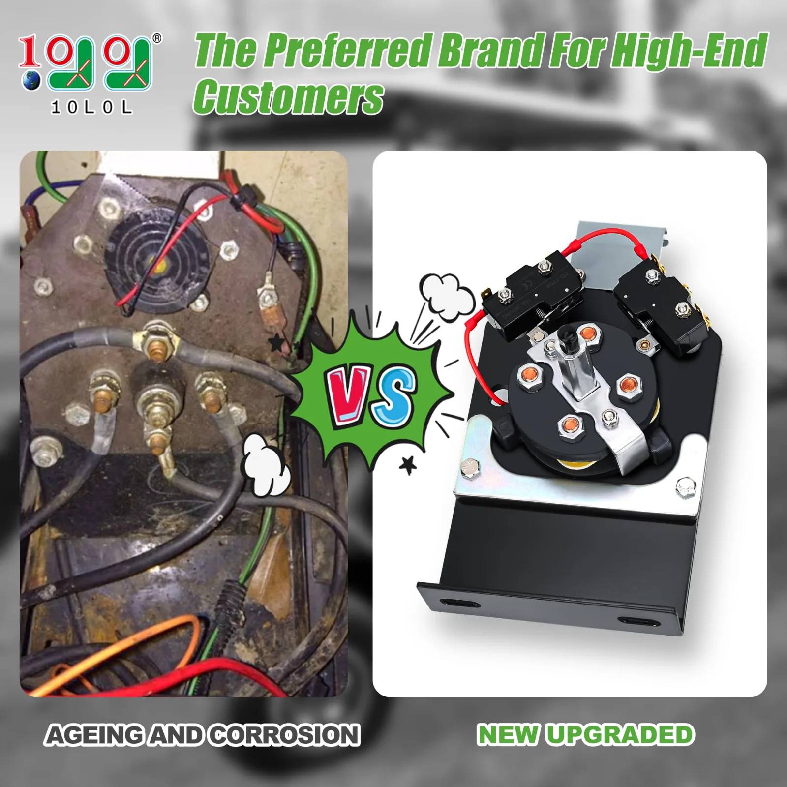 10L0L Y44 Forward/Reverse Switch for E-Z-GO TXT image 2
