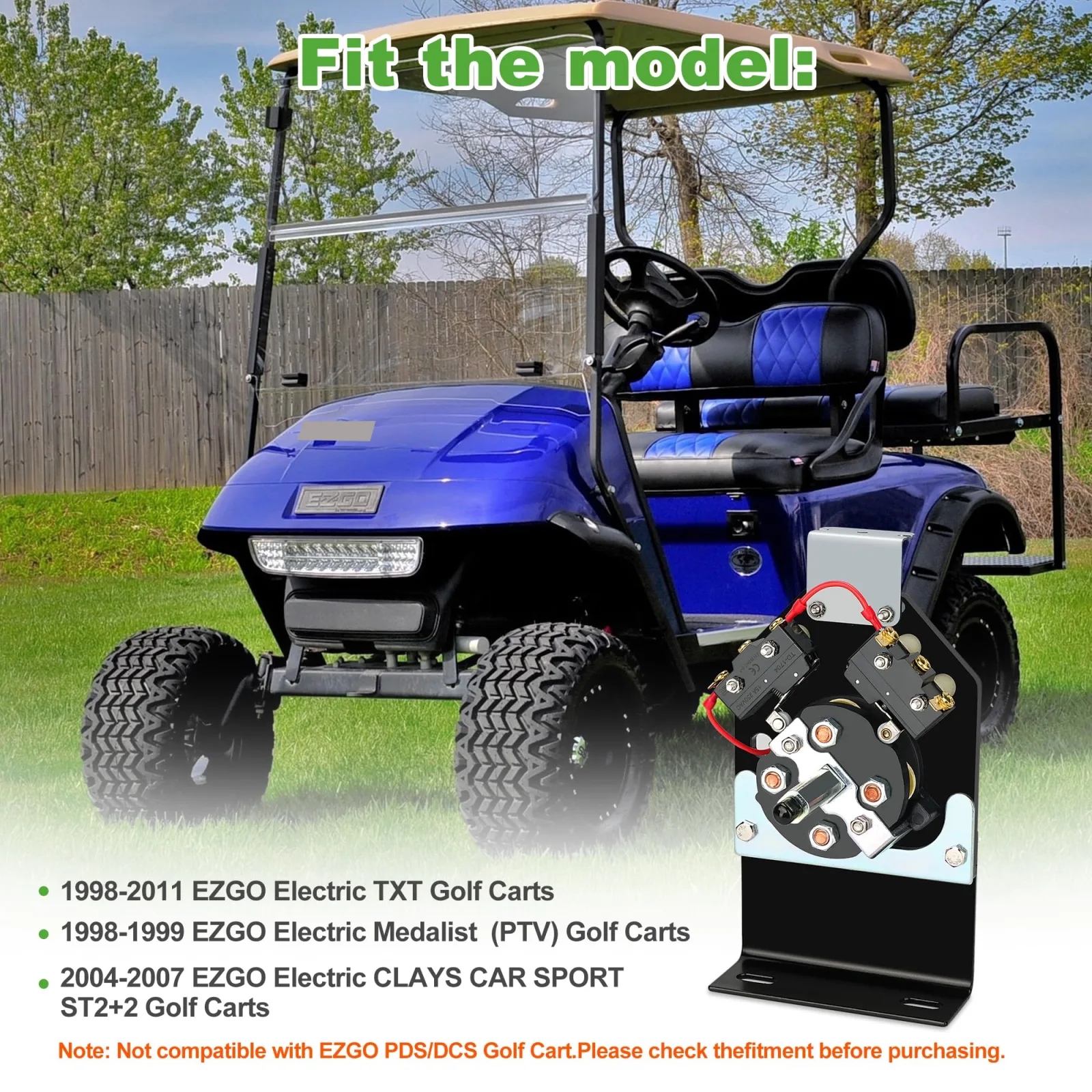 10L0L Y44 Forward/Reverse Switch for E-Z-GO TXT image 4
