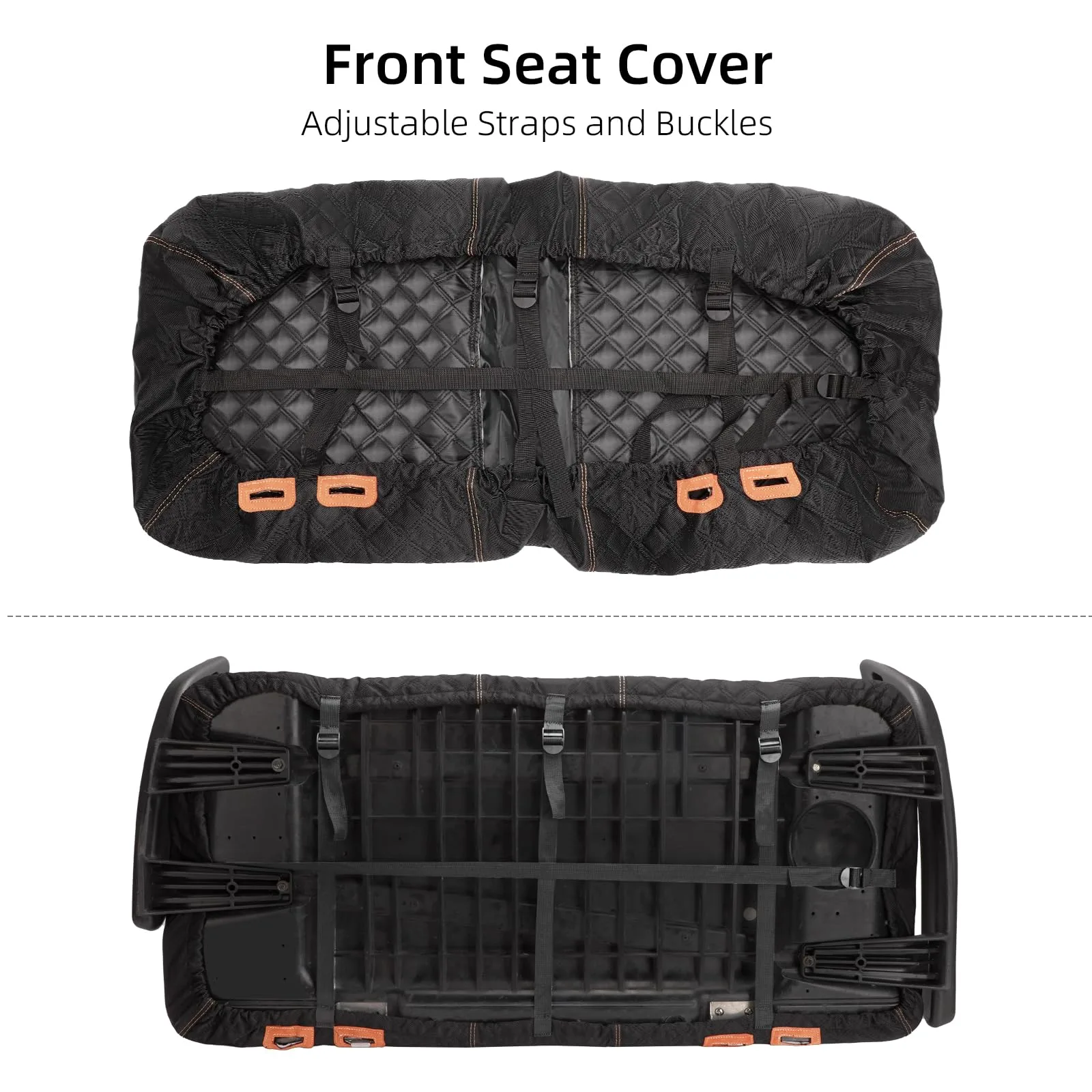 Roykaw G-0590 Front Seat Cover for Yamaha G29/Drive2 image 4