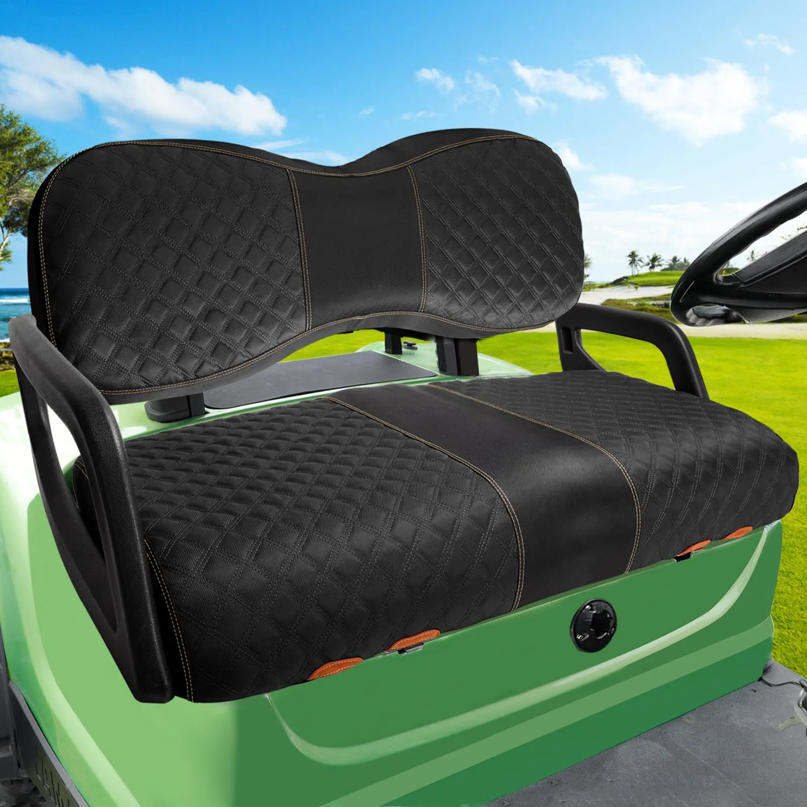 Roykaw G-0590 Front Seat Cover for Yamaha G29/Drive2