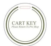 Golf Cart Keys Round Key Tags, 10-Pack – GCKT009 image 3