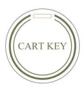 Golf Cart Keys Round Key Tags, 10-Pack – GCKT009