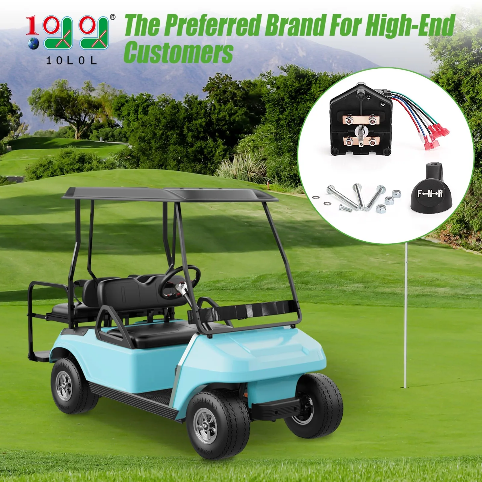 10L0L Forward Reverse Switch for 48V Club Car DS image 2