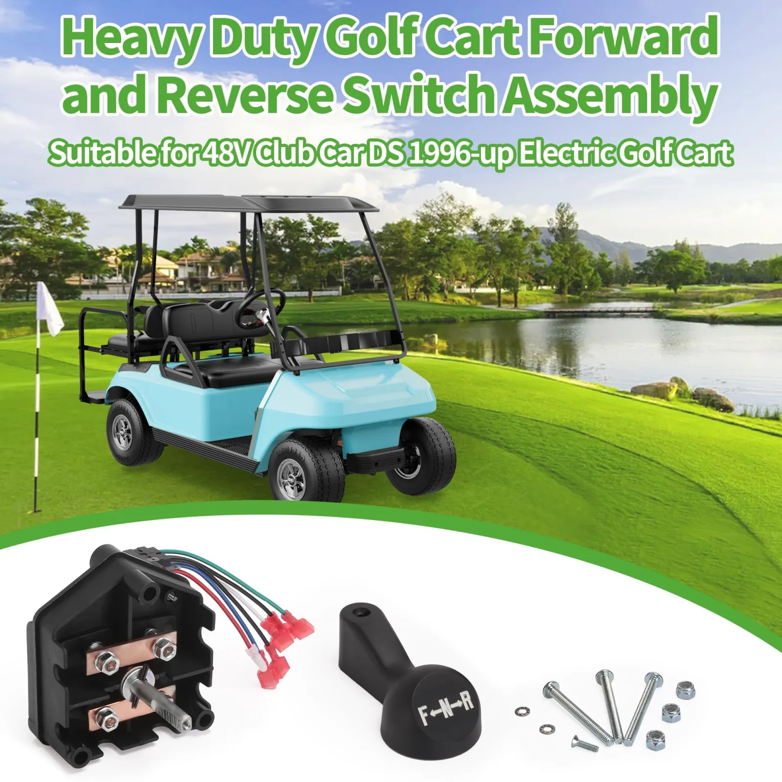 10L0L Forward Reverse Switch for 48V Club Car DS image 3