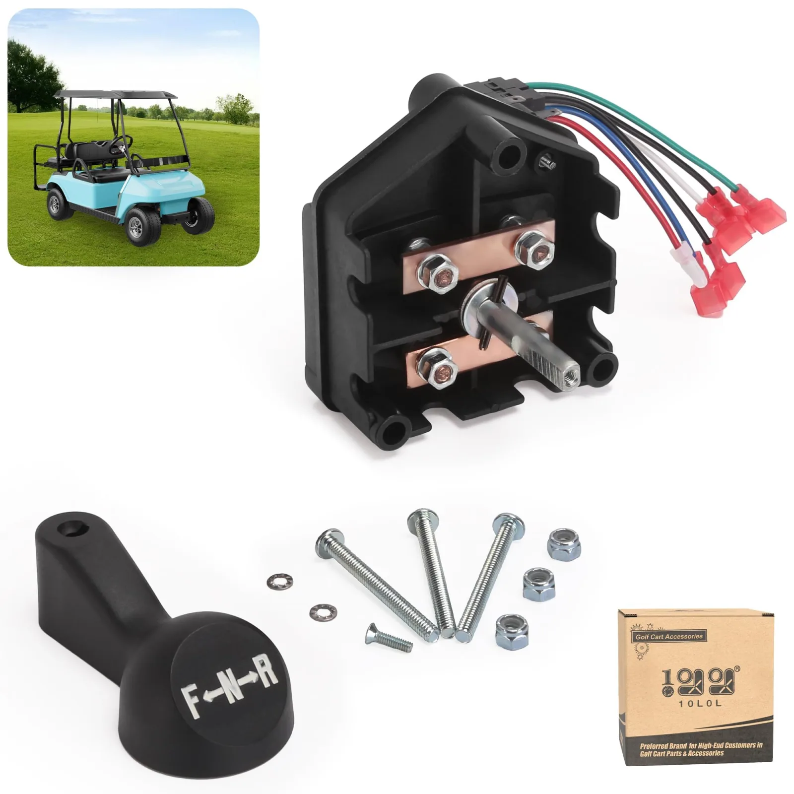 10L0L Forward Reverse Switch for 48V Club Car DS