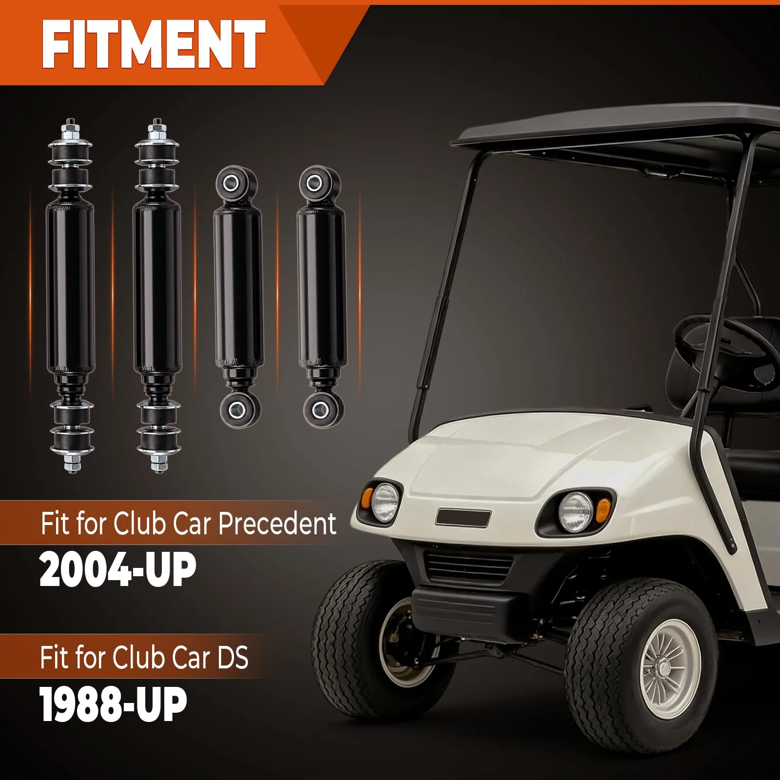 Abliseoum Club Car DS & Precedent Shock Absorber Kit image 2