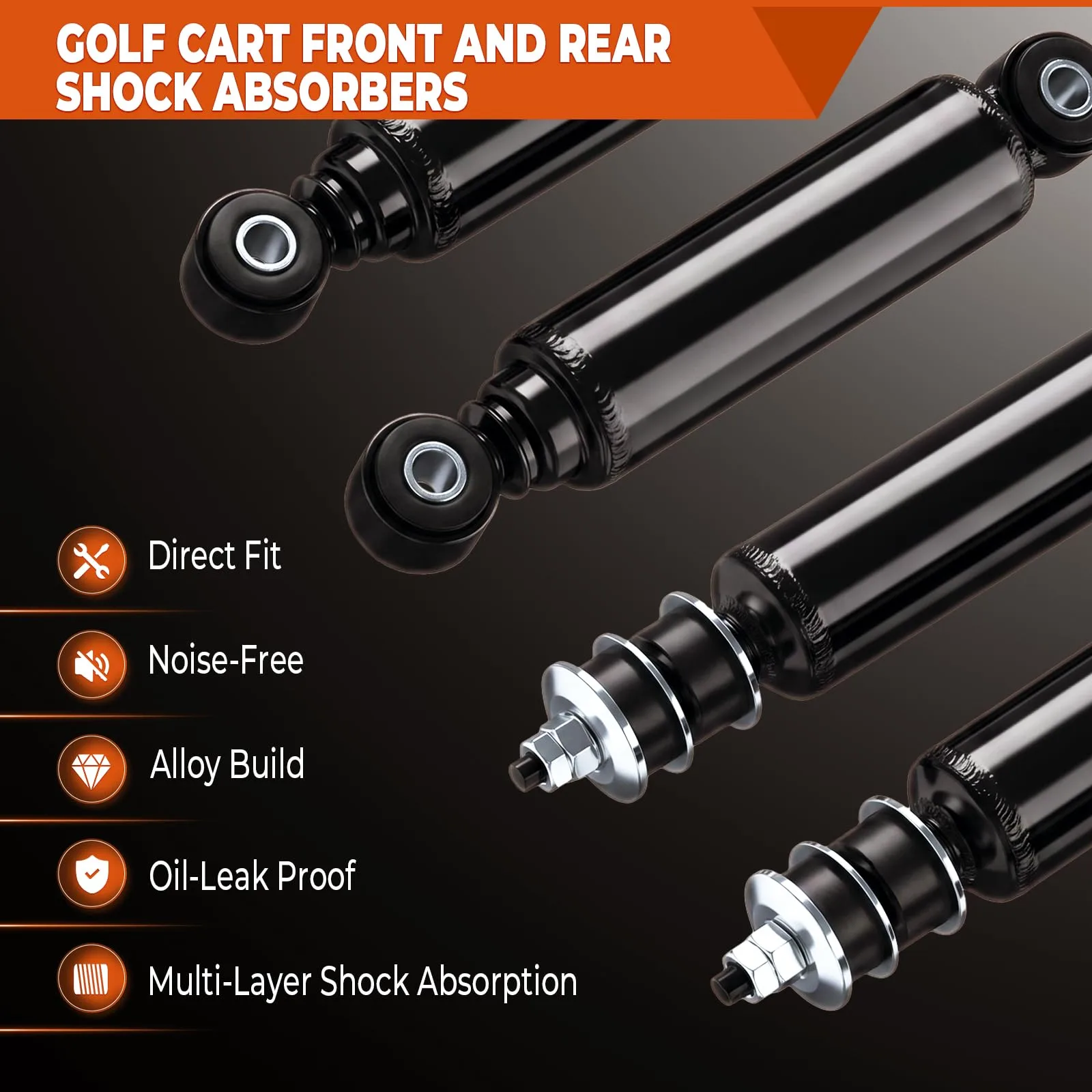 Abliseoum Club Car DS & Precedent Shock Absorber Kit image 4