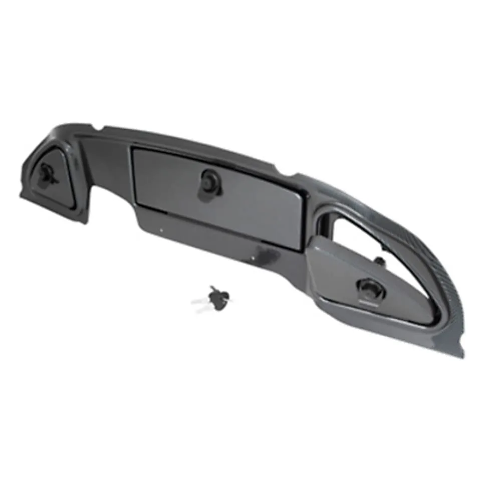 Performance Plus Carts Carbon Fiber Dash Cover with Locking Doors for Club Car Precedent 2004-2008 image 3