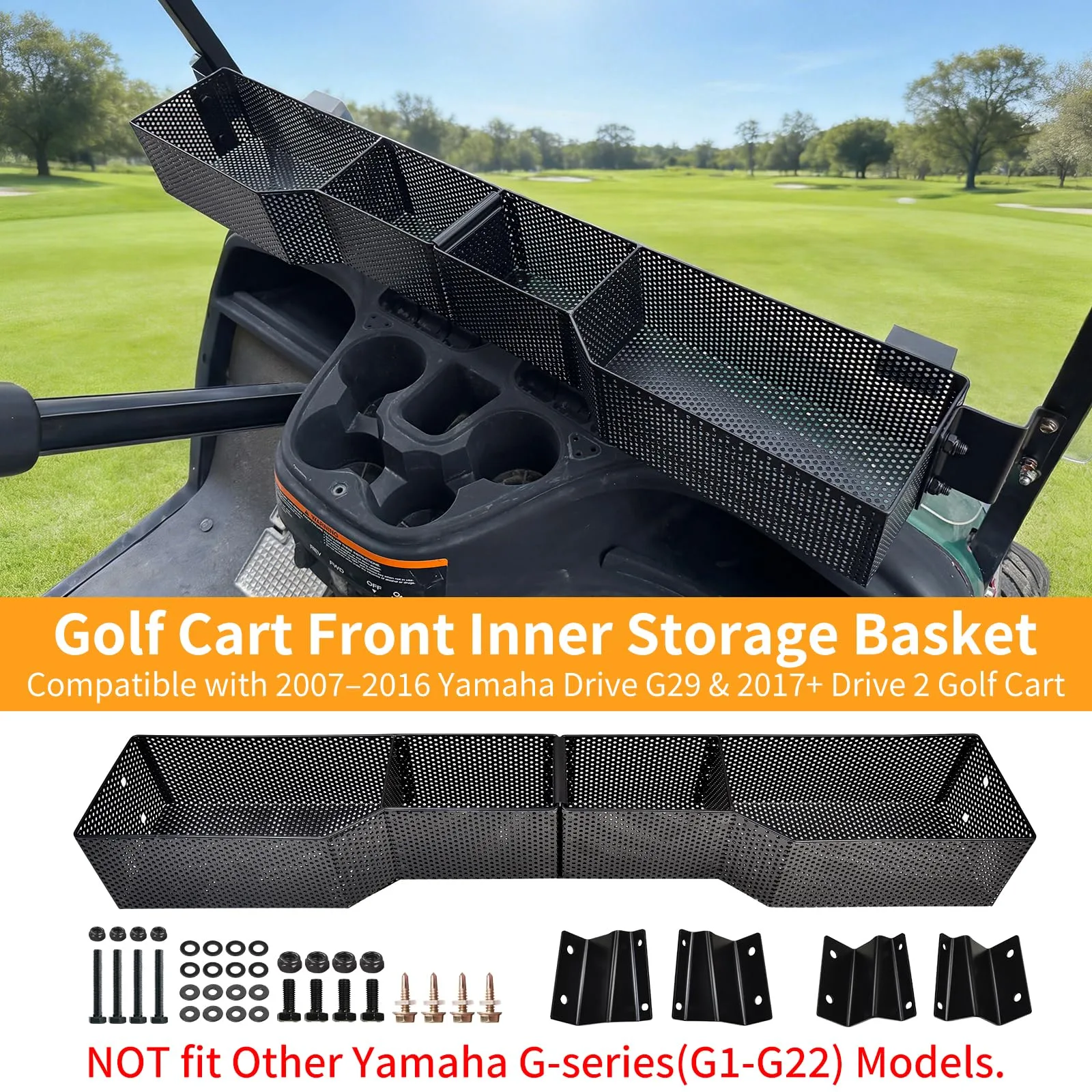 Shu-Ran Front Storage Basket for Yamaha Drive G29 and Drive 2 image 3