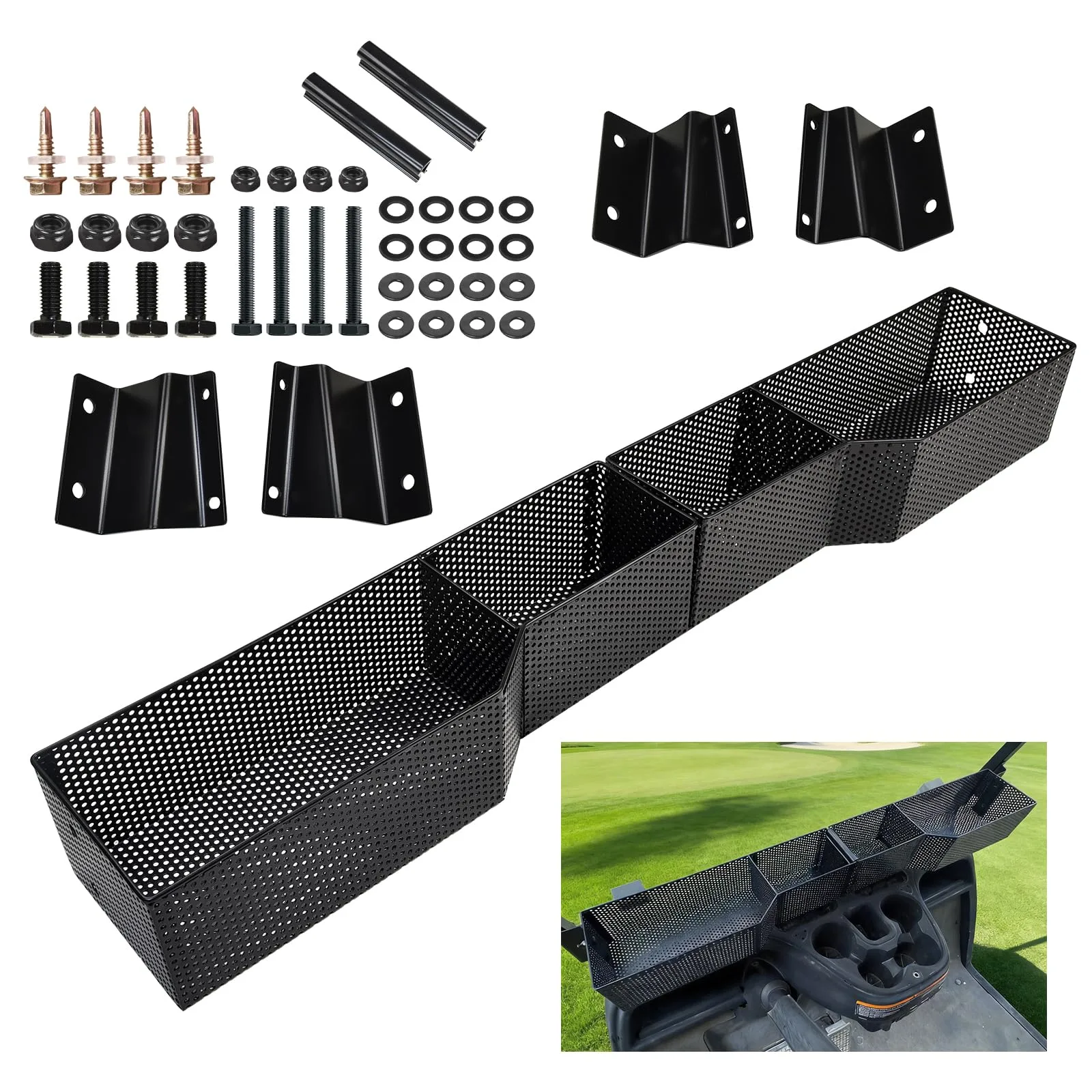 Shu-Ran Front Storage Basket for Yamaha Drive G29 and Drive 2