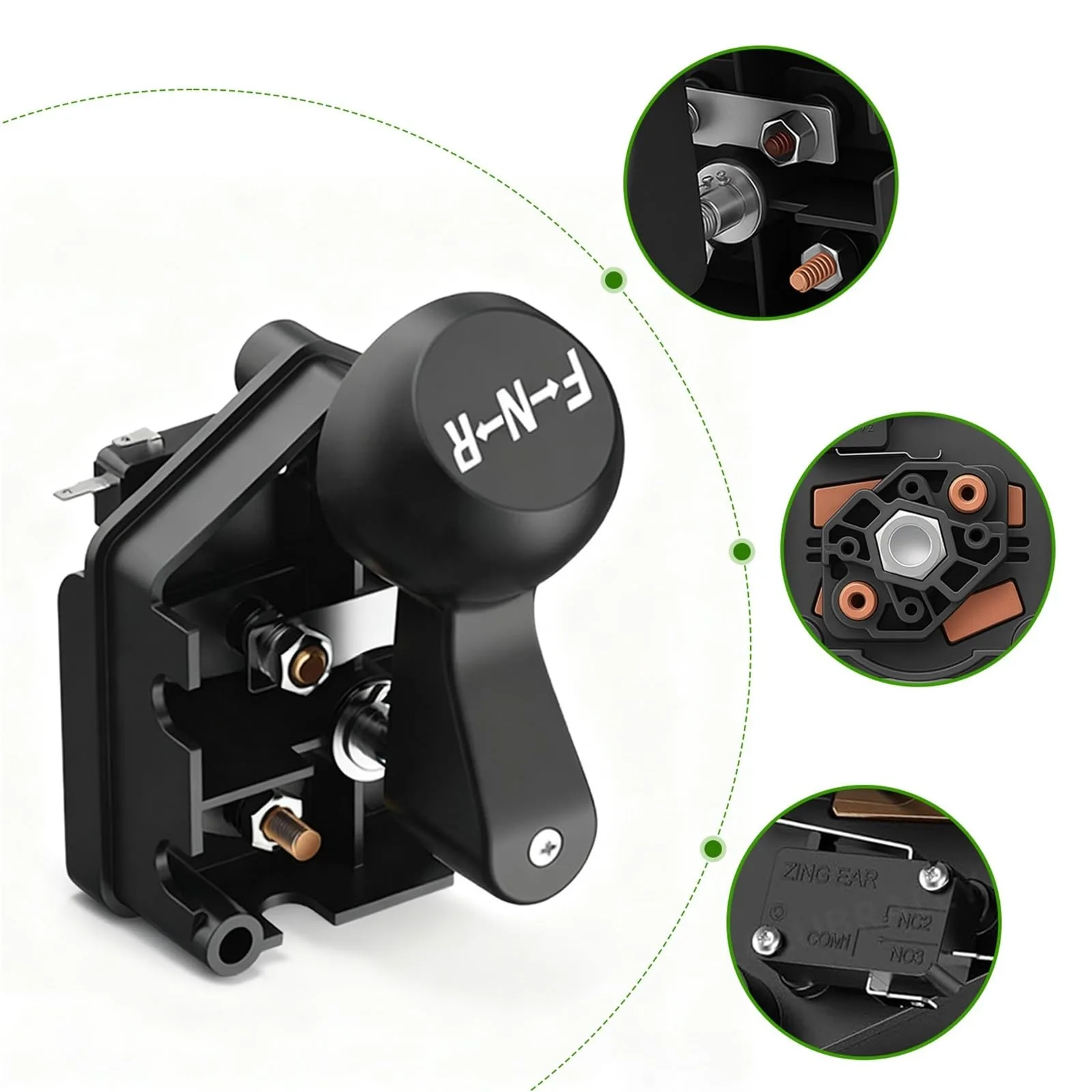 сYKKxBKGM 36V Front and Rear Golf Cart Gear Switches image 4