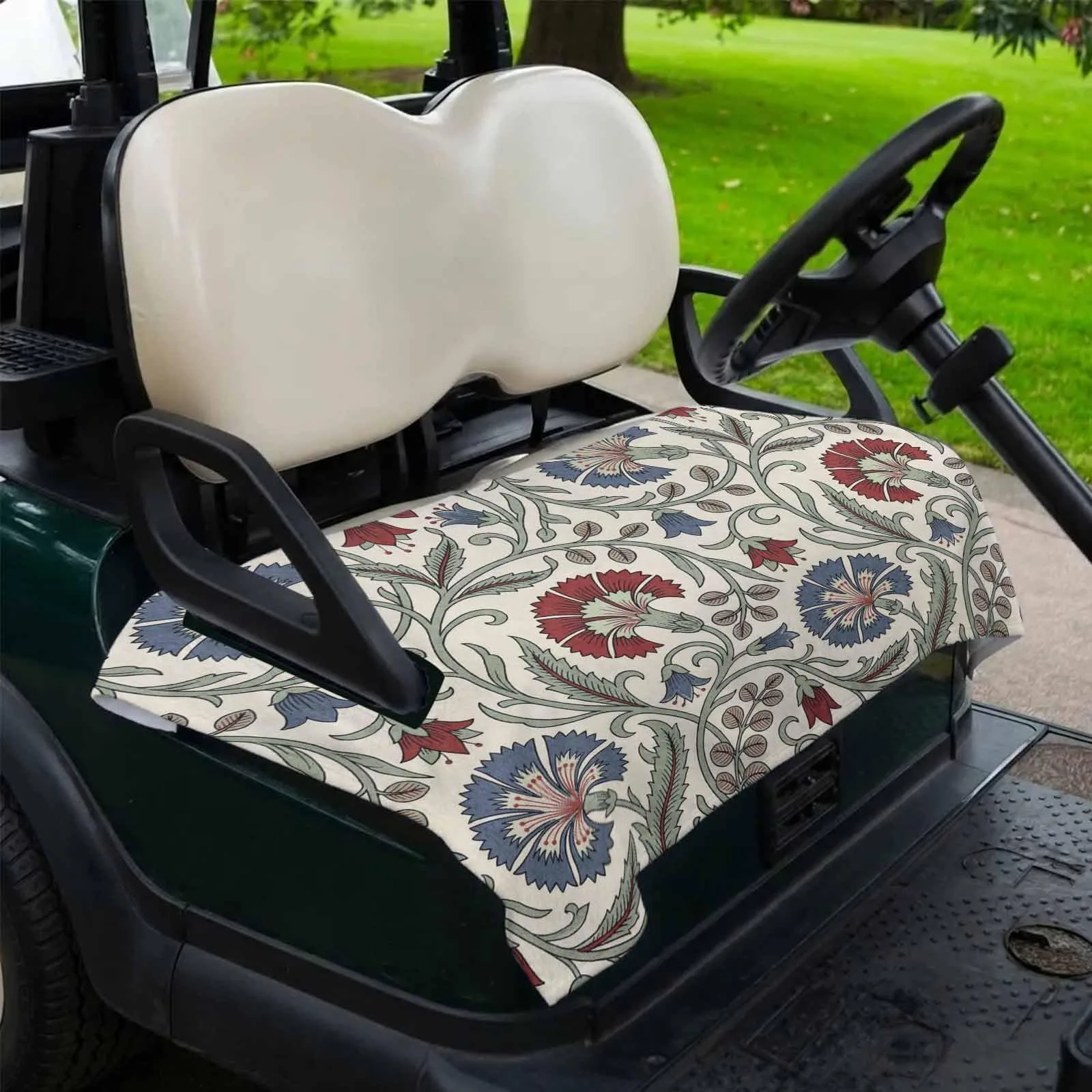 DecorLovee Golf Cart Seat Cover 51 x 31-Inch Floral image 2