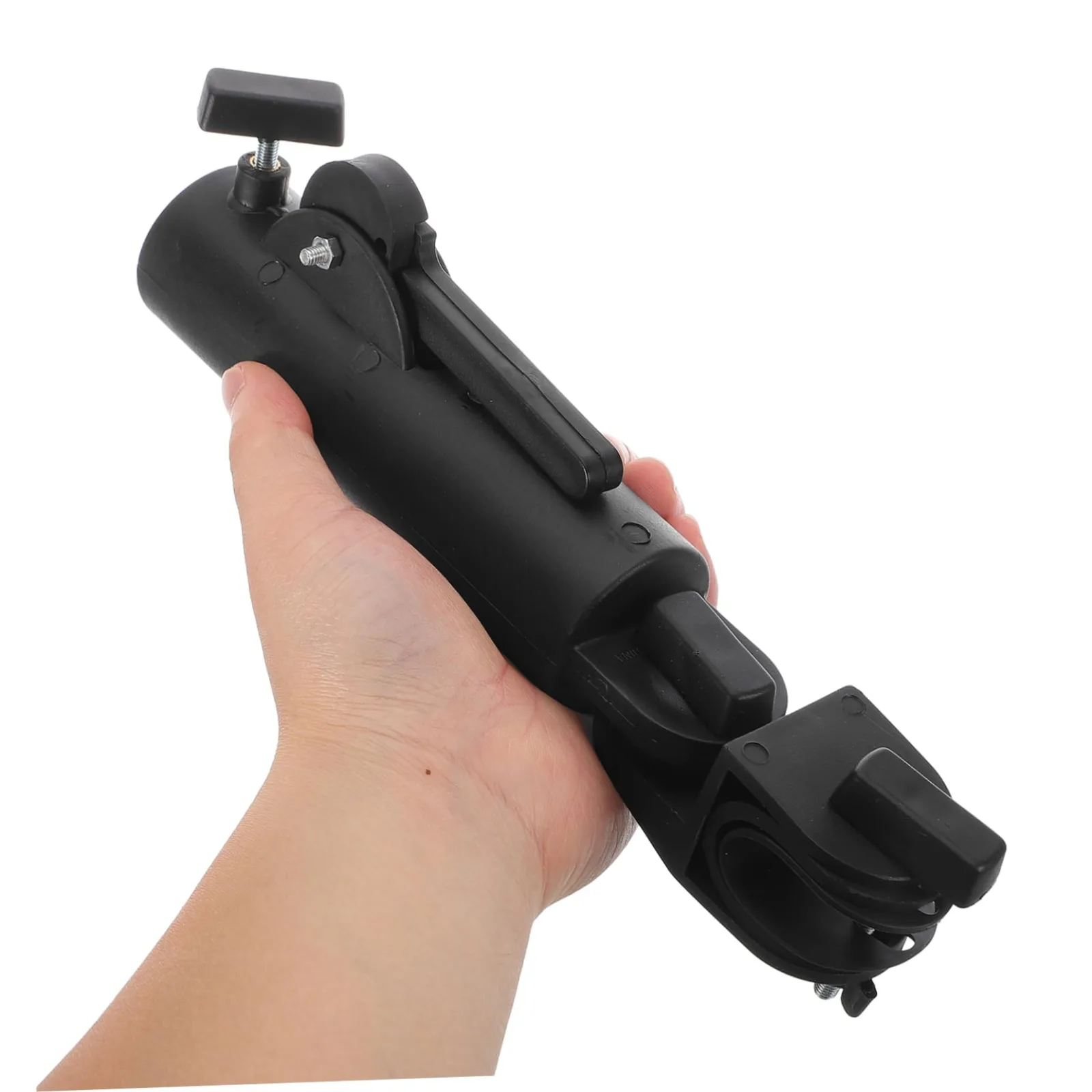 BRIGHTFUFU Golf Cart Umbrella Holder Mount, ABS Black image 4