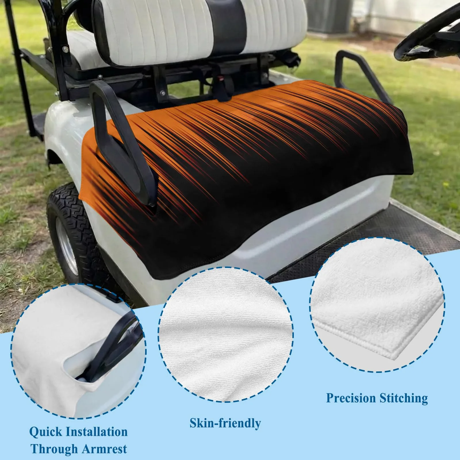 LooPoP Golf Cart Seat Cover for E-Z-GO, Club Car & Yamaha image 2