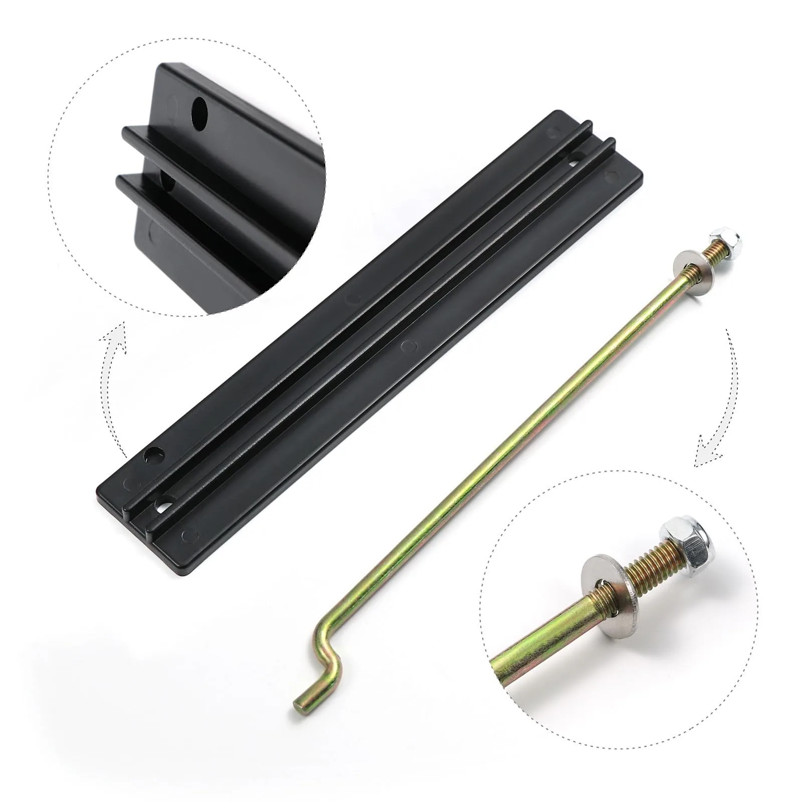 QIJUQKXI Golf Cart Battery Fixed Pressure Plate Set image 2