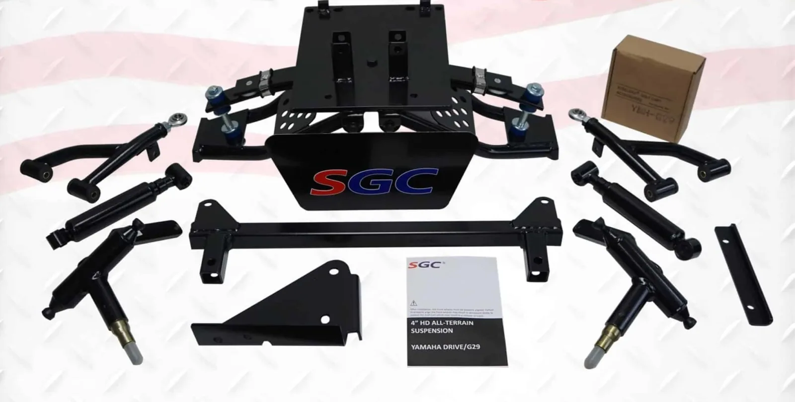 ACED Parts 4-Inch Lift Kit for Yamaha G29 Drive Golf Cart image 2