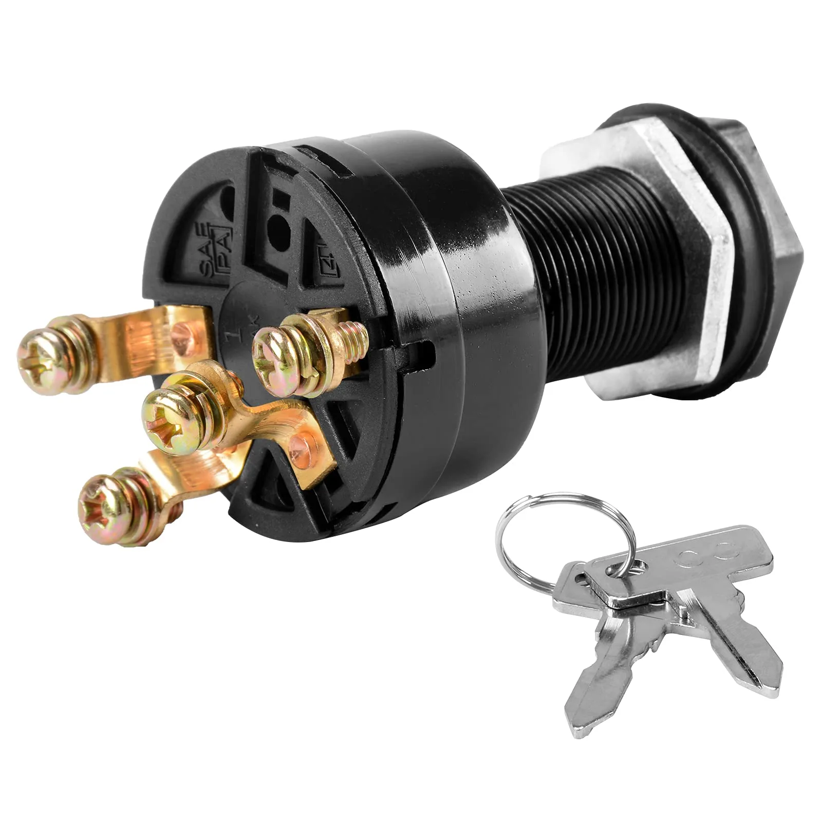 Roykaw 12V Ignition Switch for Club Car Gas Carts