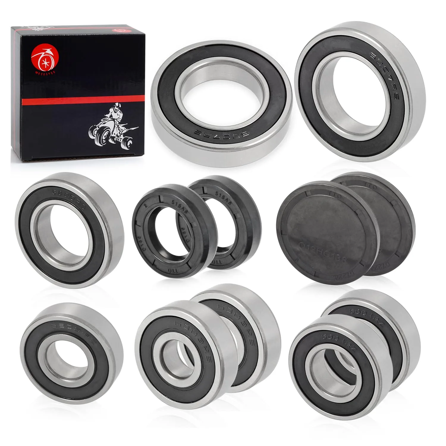 MOTO1988 E-Z-GO TXT Dana Rear-End Bearing Seal Kit image 3