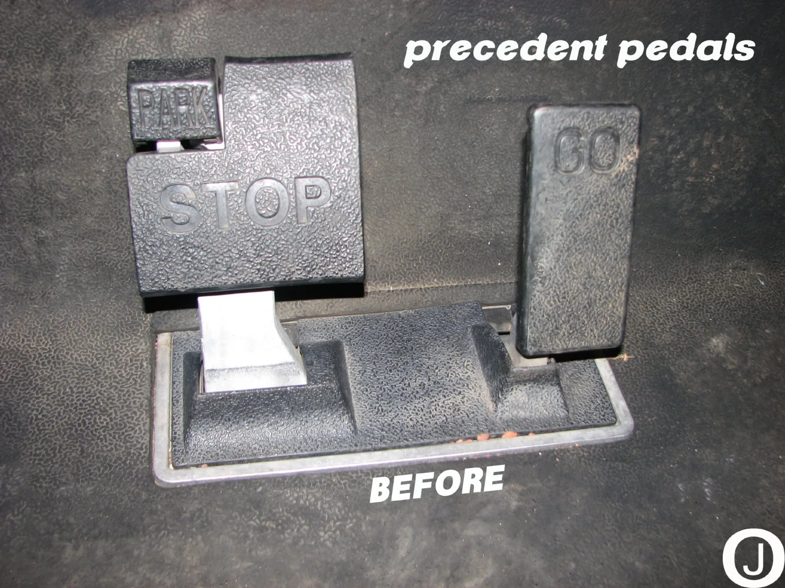 Club Car Precedent Aluminum Pedal Cover Set image 3