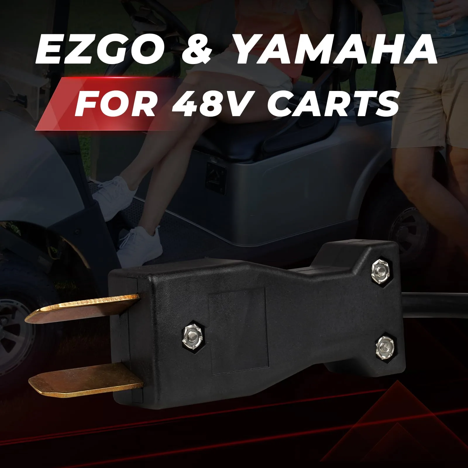 LZFAN 48V 15A Charger for Yamaha G19 and G22 image 2