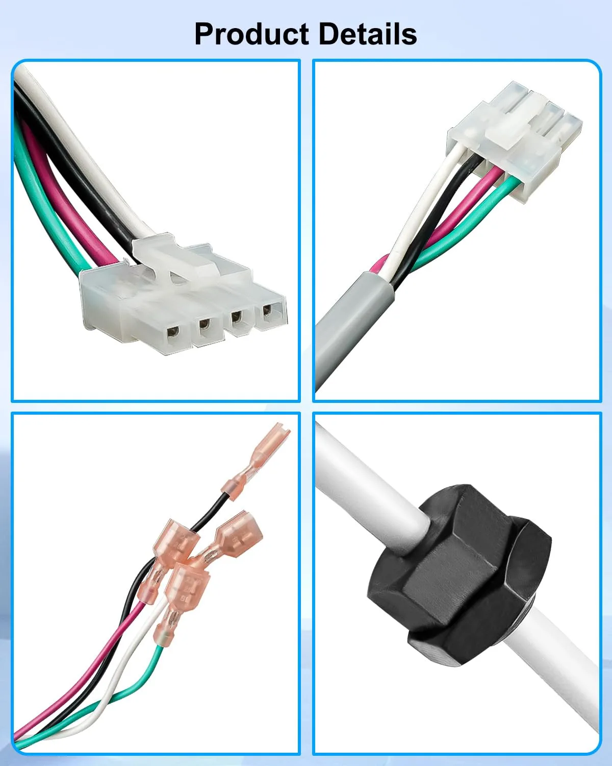 EMIHO Pedal Box Wiring Harness for E-Z-GO PDS Golf Cart image 3