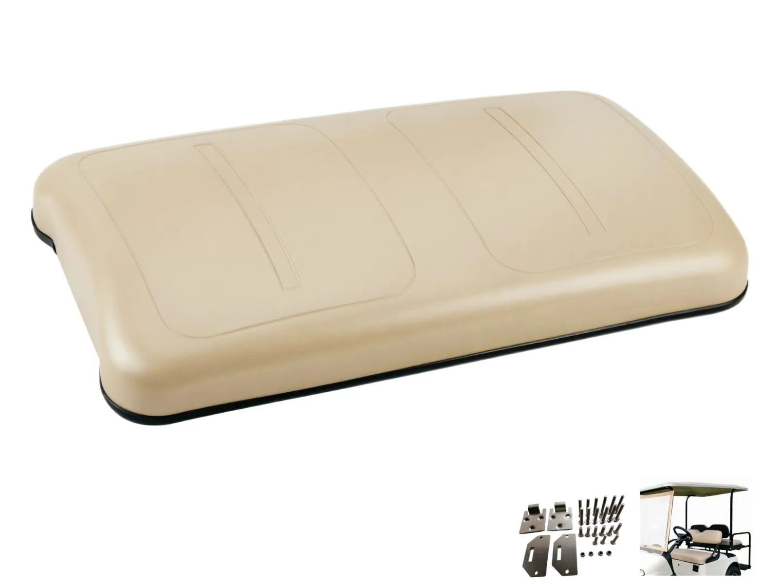 FDEERCOLO Front Seat Cushion for EZGO Medalist TXT 1994-2013