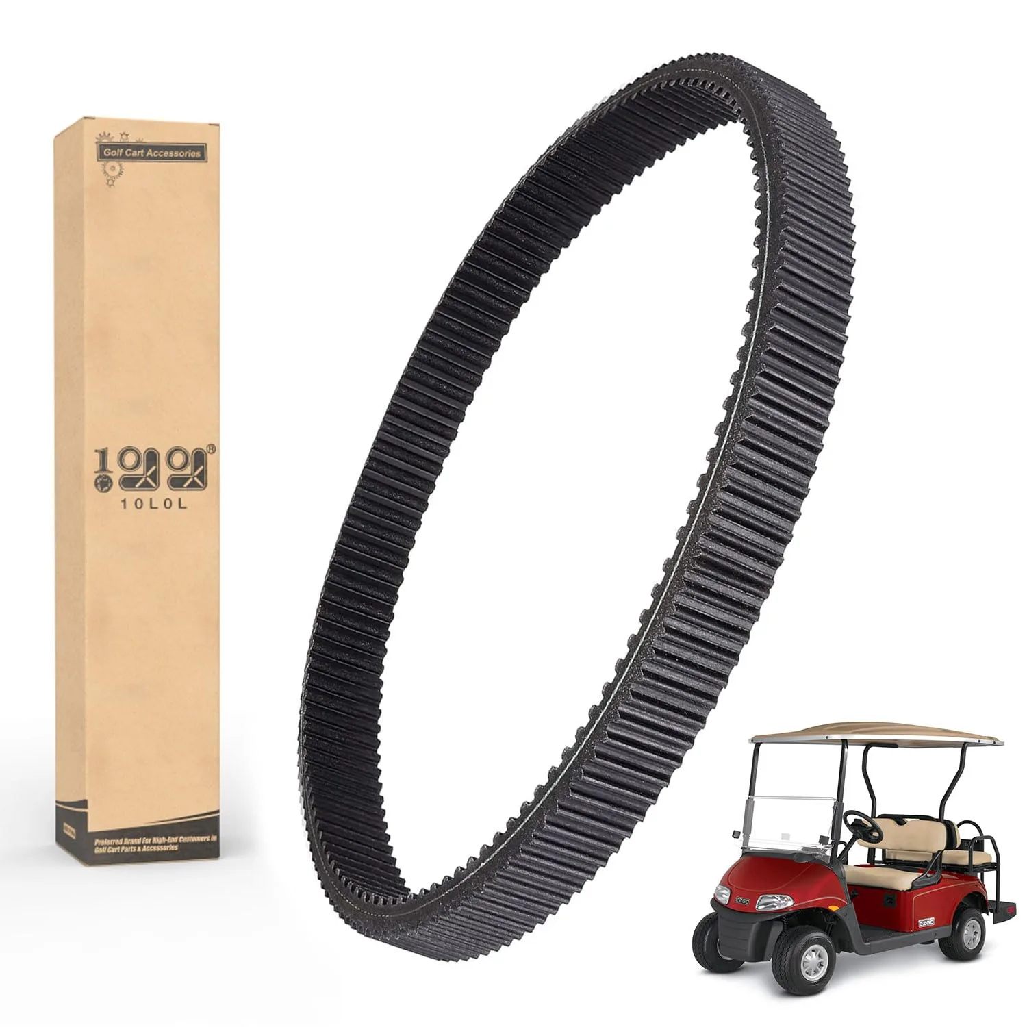 10L0L 606136 Clutch Drive Belt for E-Z-GO Gas Carts