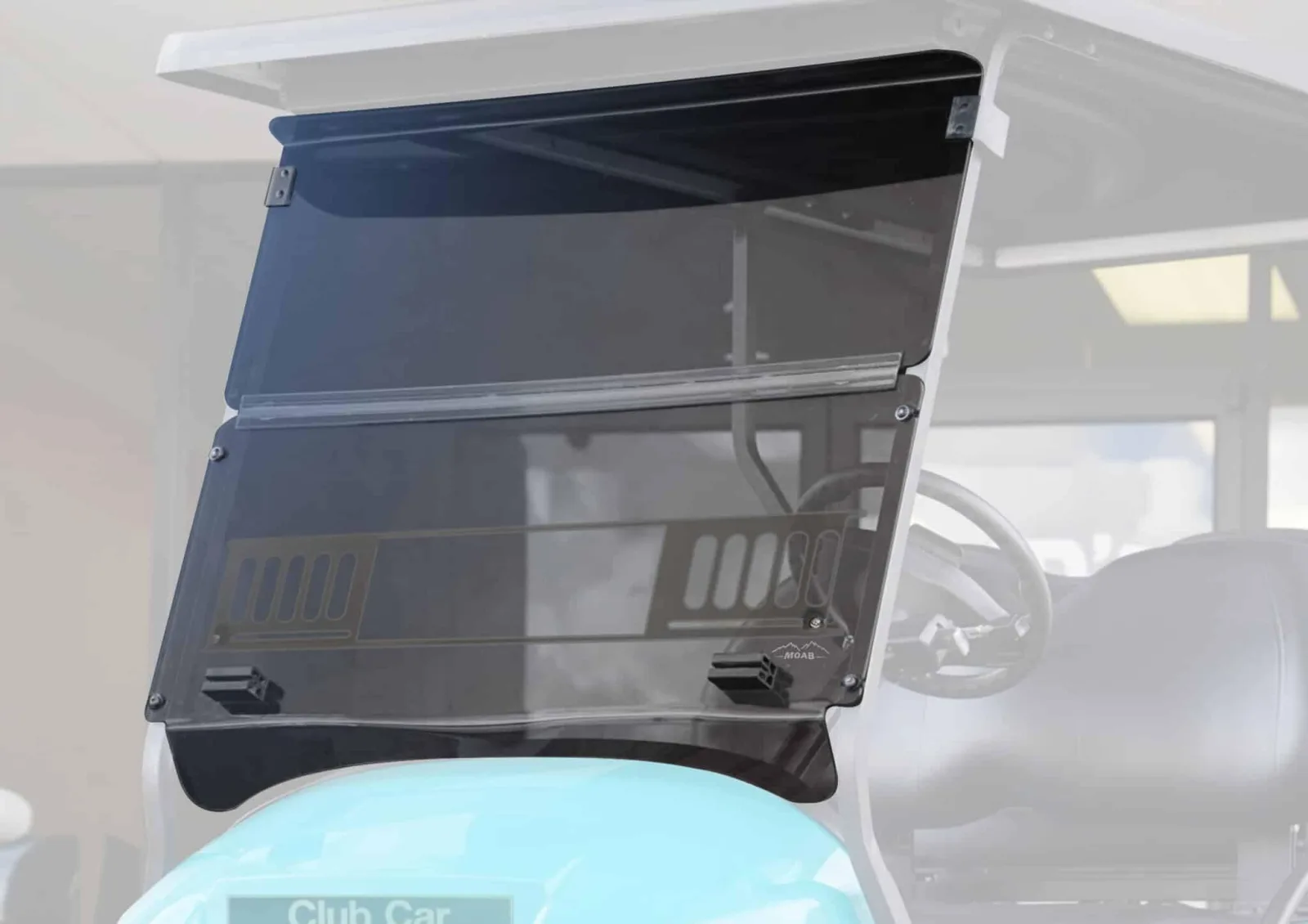 ACED Parts Tinted Foldable Windshield for Club Car Precedent