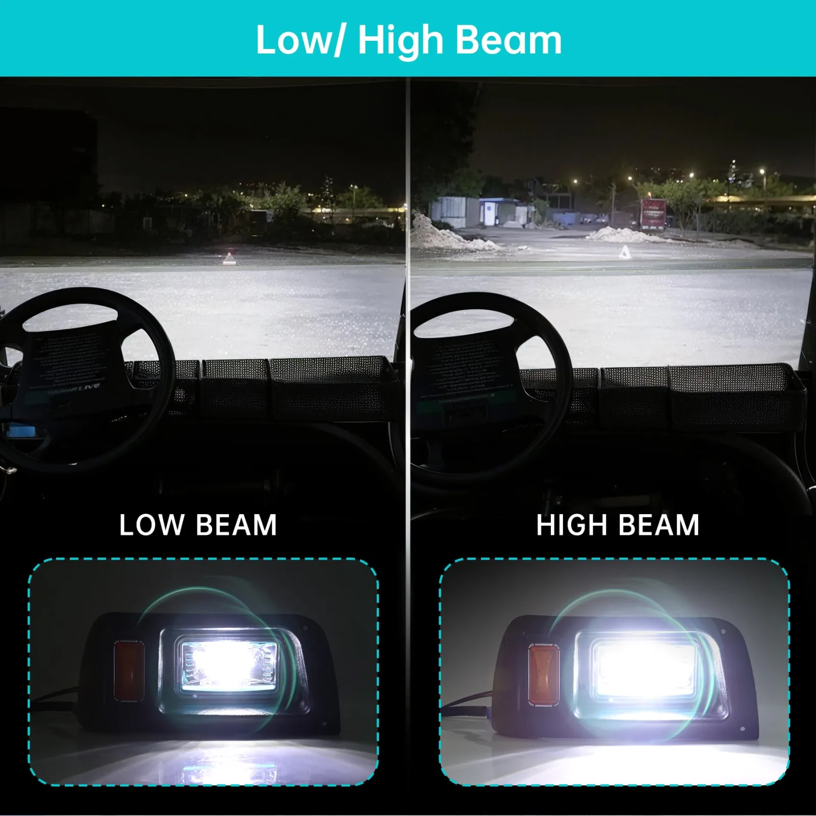 10L0L Y208-C Light Kit for Club Car DS Golf Cart image 4