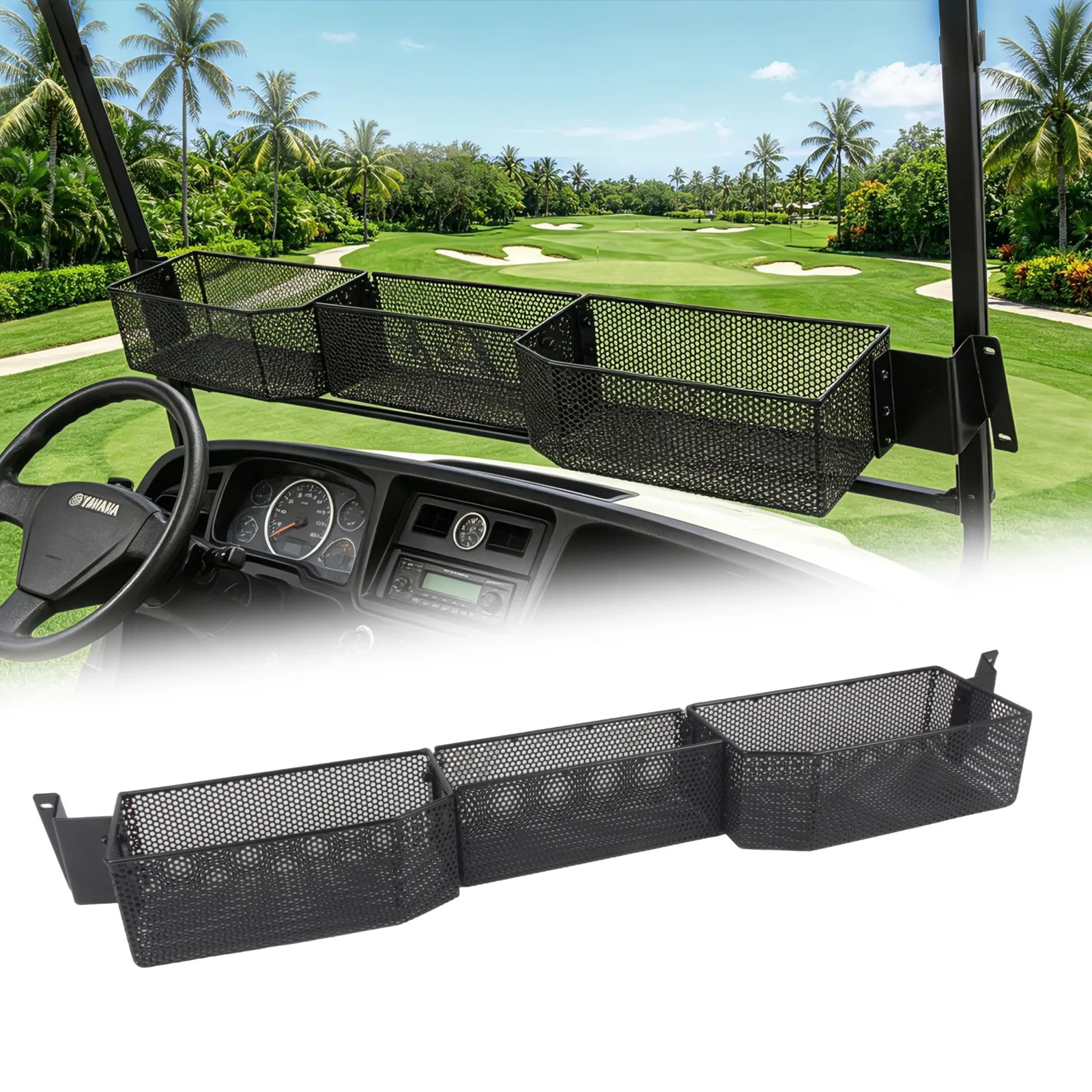 KAKABAS Front Basket for Yamaha G29 Drive2 YF-GOLF-033