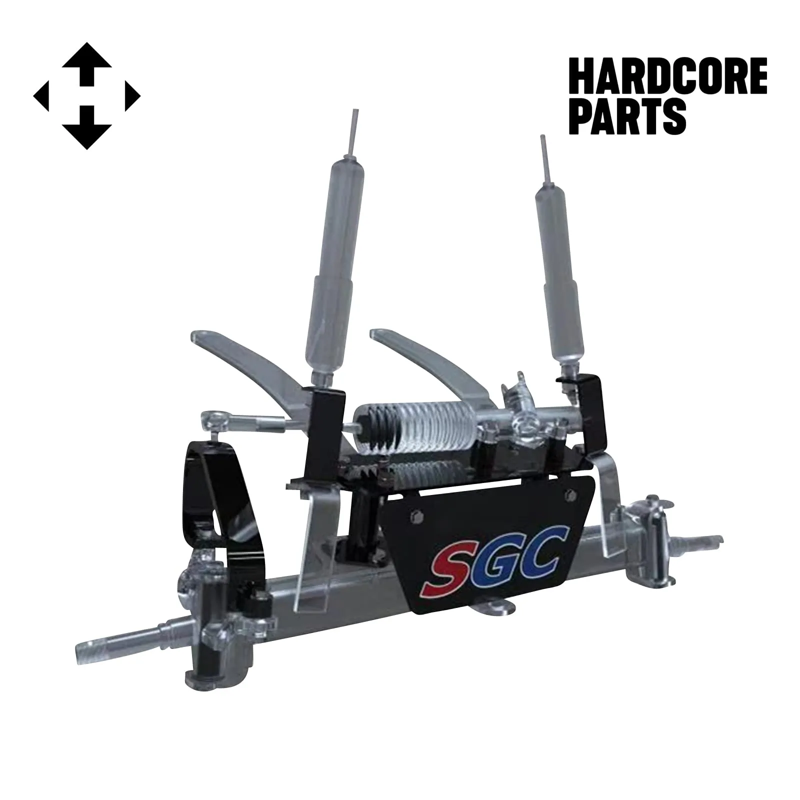 Hardcore Parts 5-Inch Lift Kit for E-Z-GO TXT Electric Carts image 2