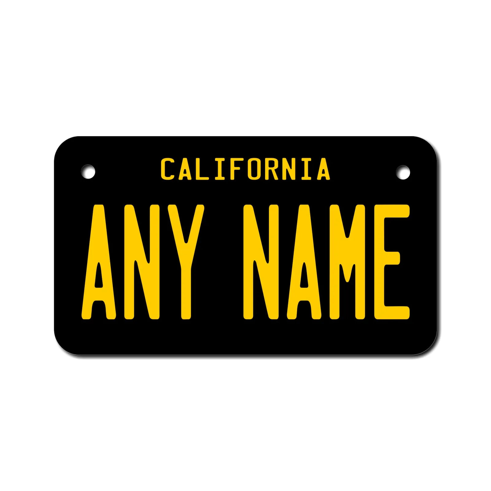 Teamlogo Personalized California Golf Cart License Plate image 3