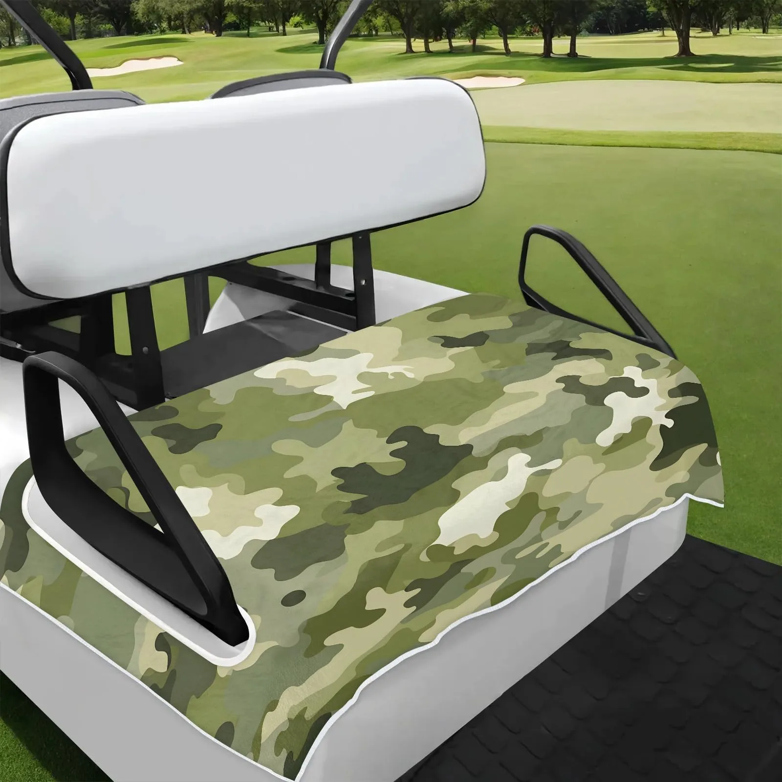 Tiveruda Golf Cart Seat Cover for Double Seats